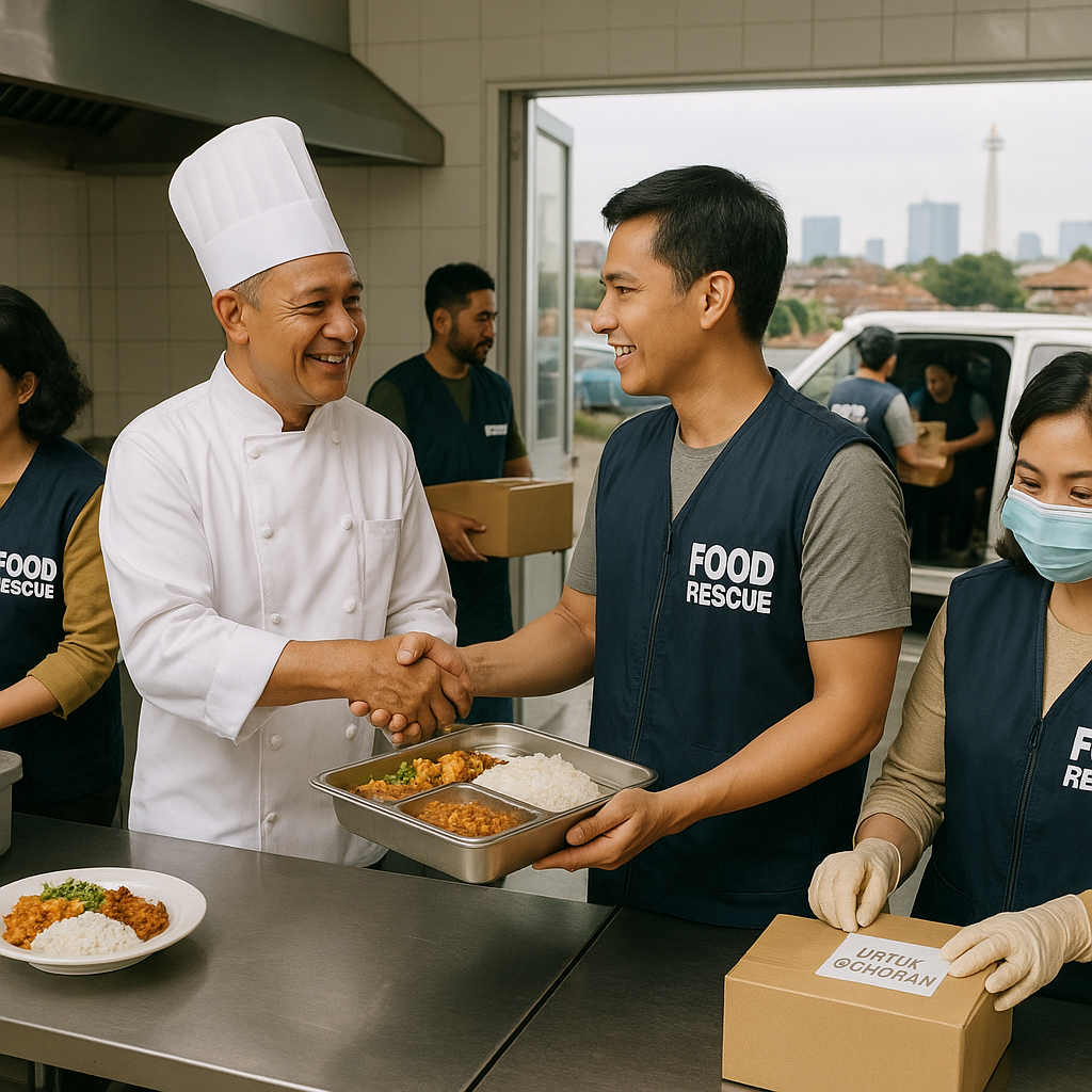 Gerakan 'Food Rescue' Jakarta: Selamatkan Makanan Layak Konsumsi dari Tempat Sampah