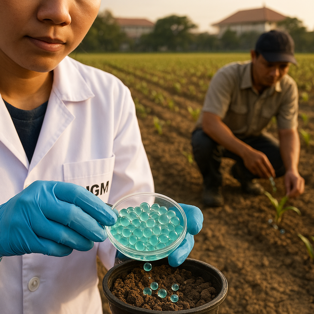 Inovasi Hydrogel dari Gelatin Ikan untuk Konservasi Air di Pertanian Lahan Kering