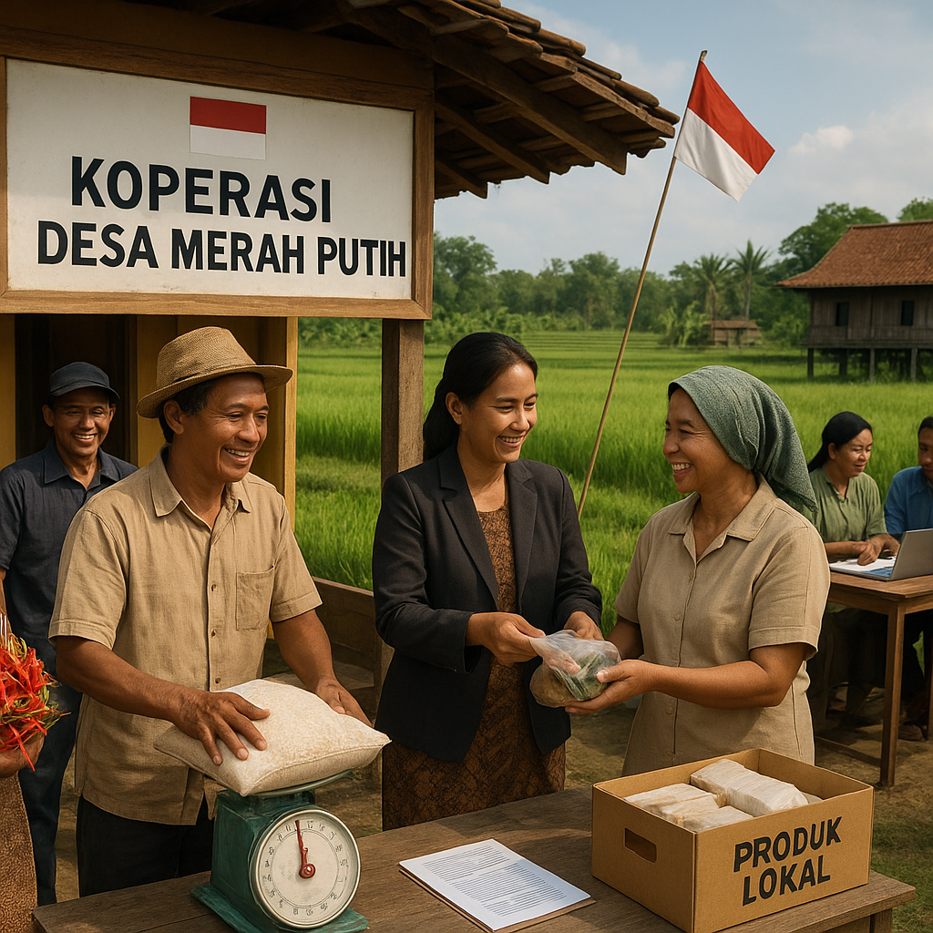 Koperasi Desa Merah Putih: Model Kelembagaan untuk Kemandirian Pangan dan Pengentasan Kemiskinan