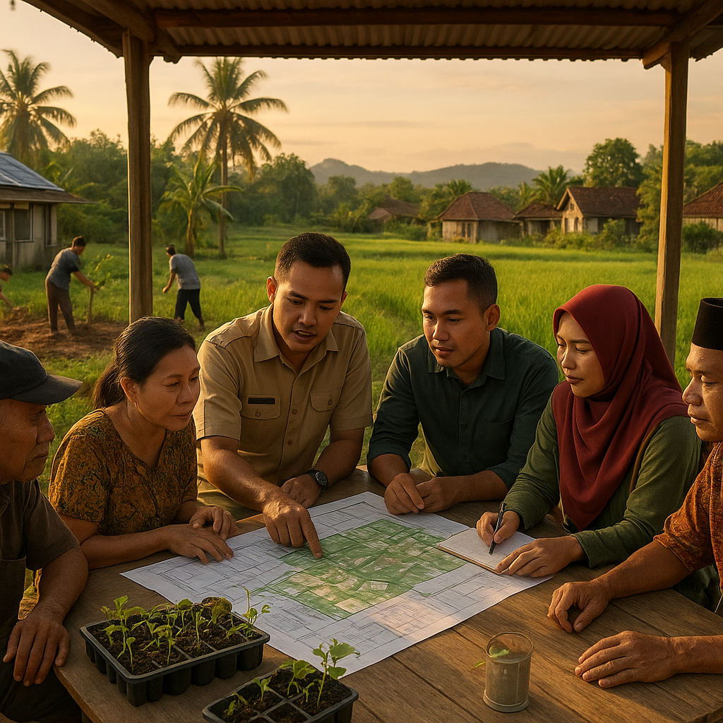 Program 'Kampung Iklim' ProKlim: Dongkrak Ketangguhan Masyarakat Desa Hadapi Perubahan Iklim