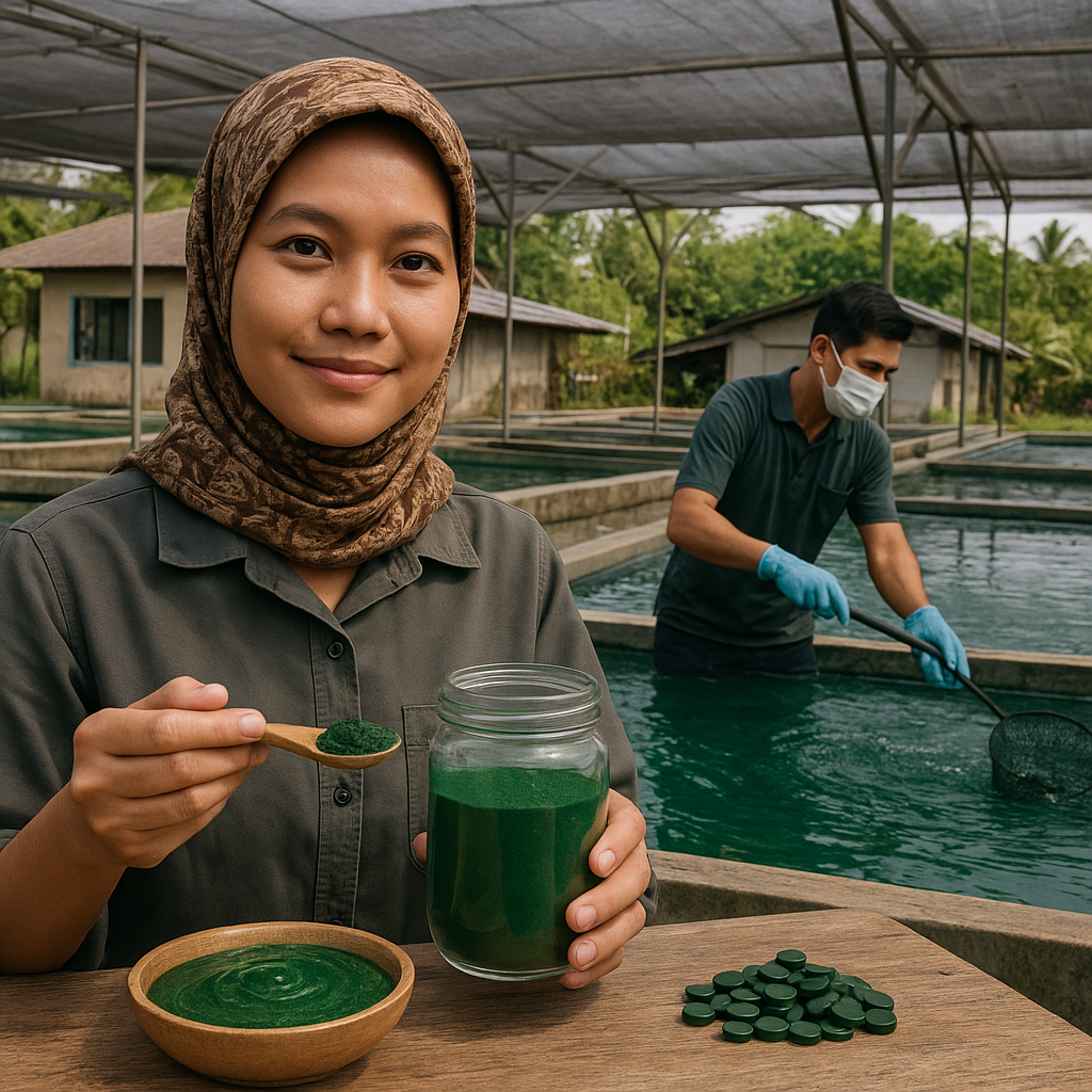 Mikroalga Spirulina sebagai Superfood dan Solusi Ketahanan Pangan