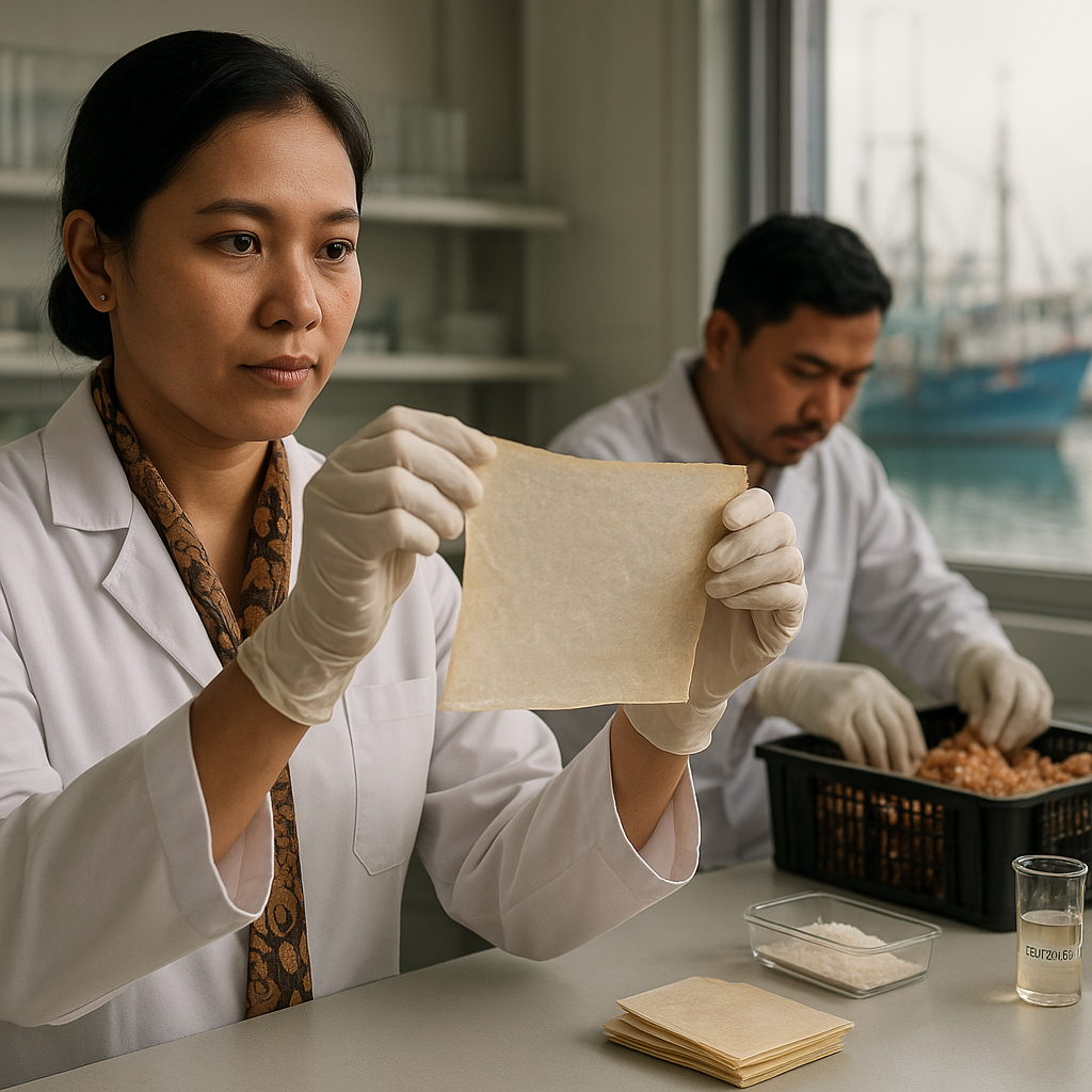 Inovasi Bioplastik dari Limbah Kulit Udang oleh Peneliti Indonesia