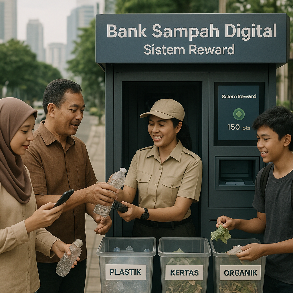 Bank Sampah Digital dengan Sistem Reward untuk Masyarakat Urban