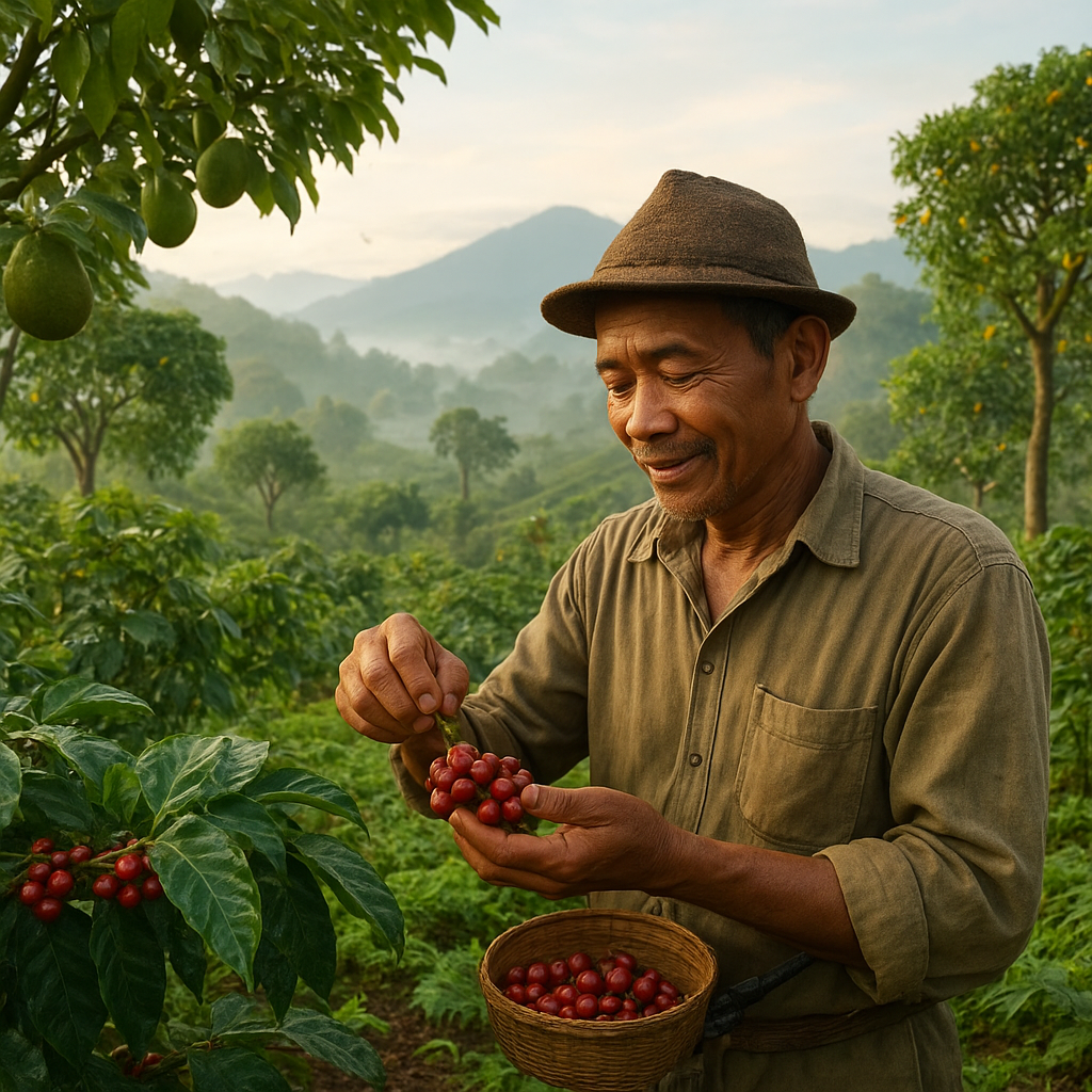 Implementasi Sistem Agroforestry Kopi-Buah untuk Adaptasi Perubahan Iklim di Dataran Tinggi