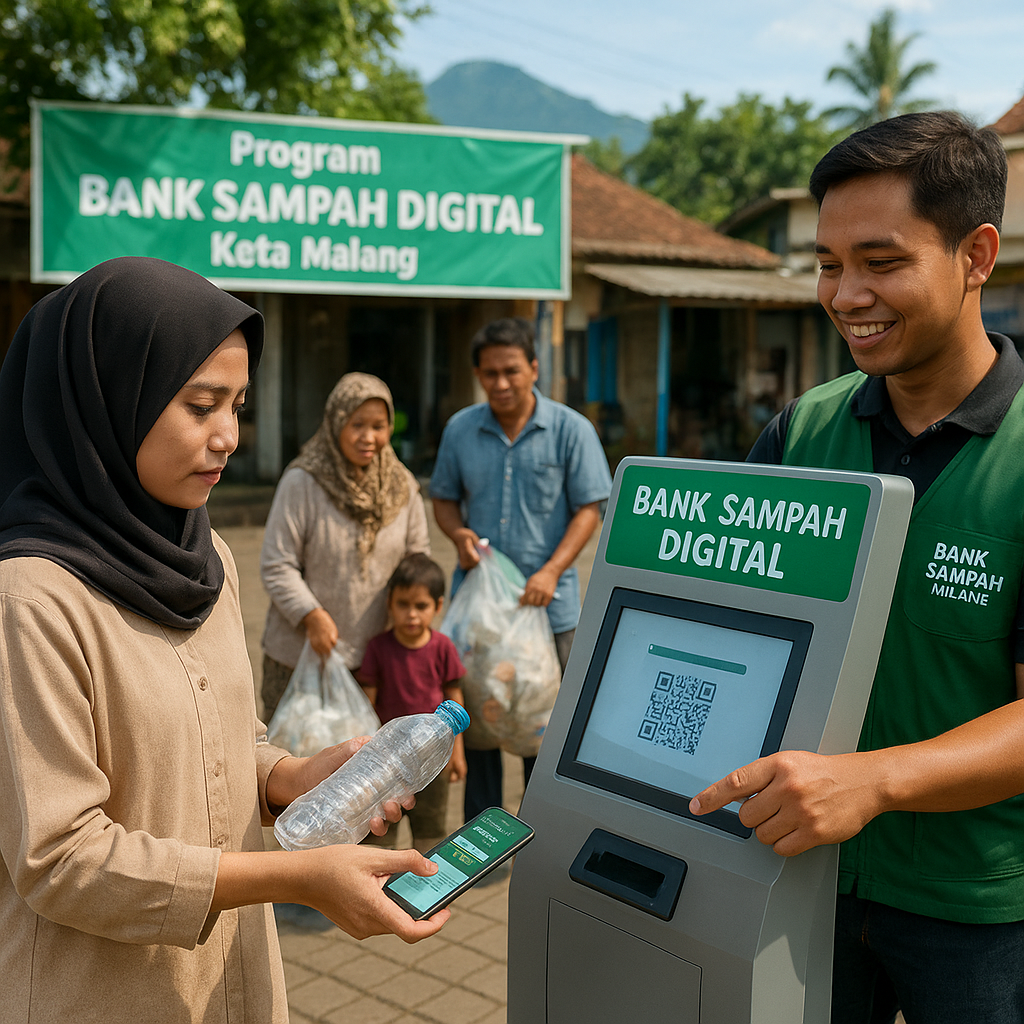 Program 'Bank Sampah Digital' Tingkatkan Partisipasi dan Nilai Ekonomi Limbah