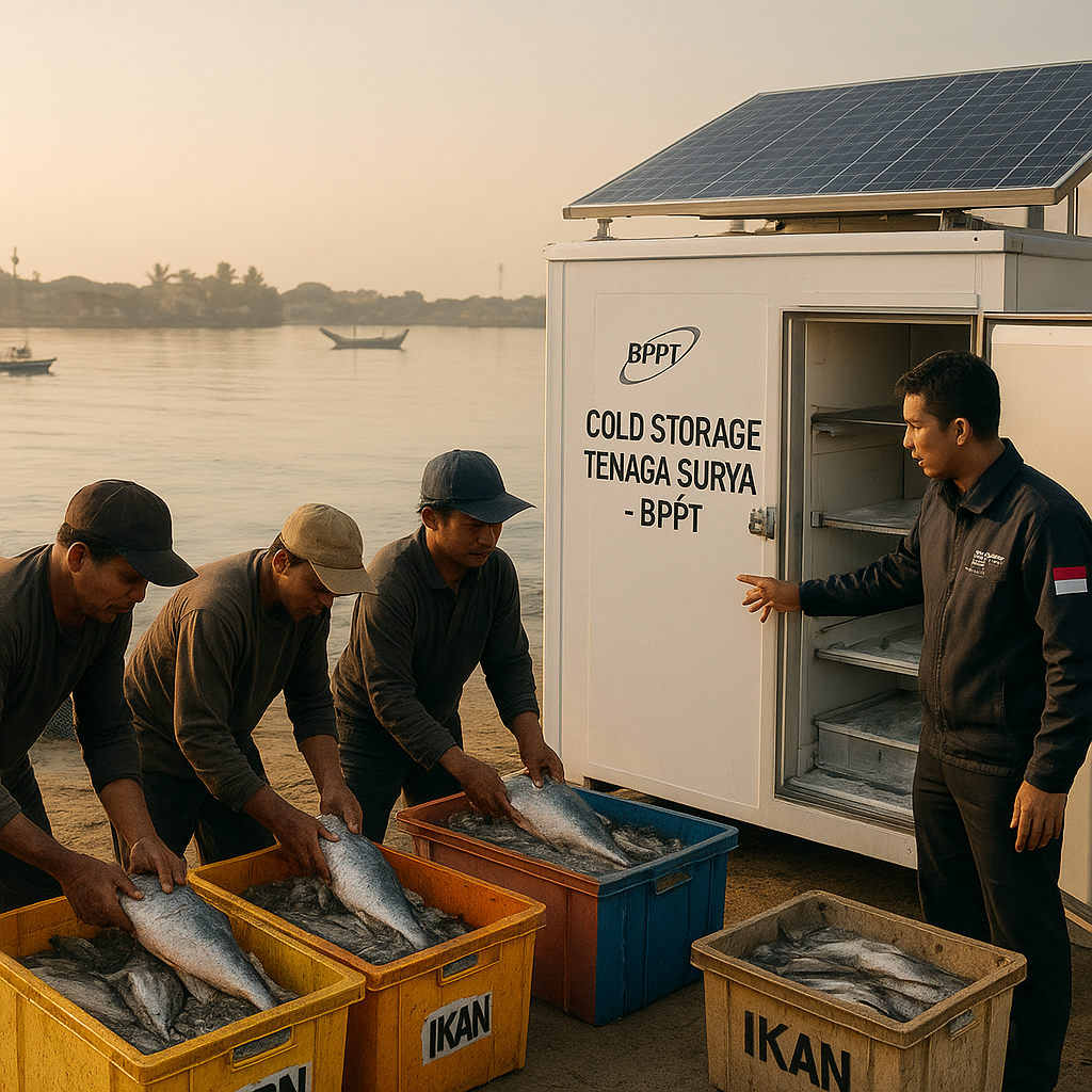 BPPT Kembangkan Teknologi Cold Storage Tenaga Surya untuk Nelayan
