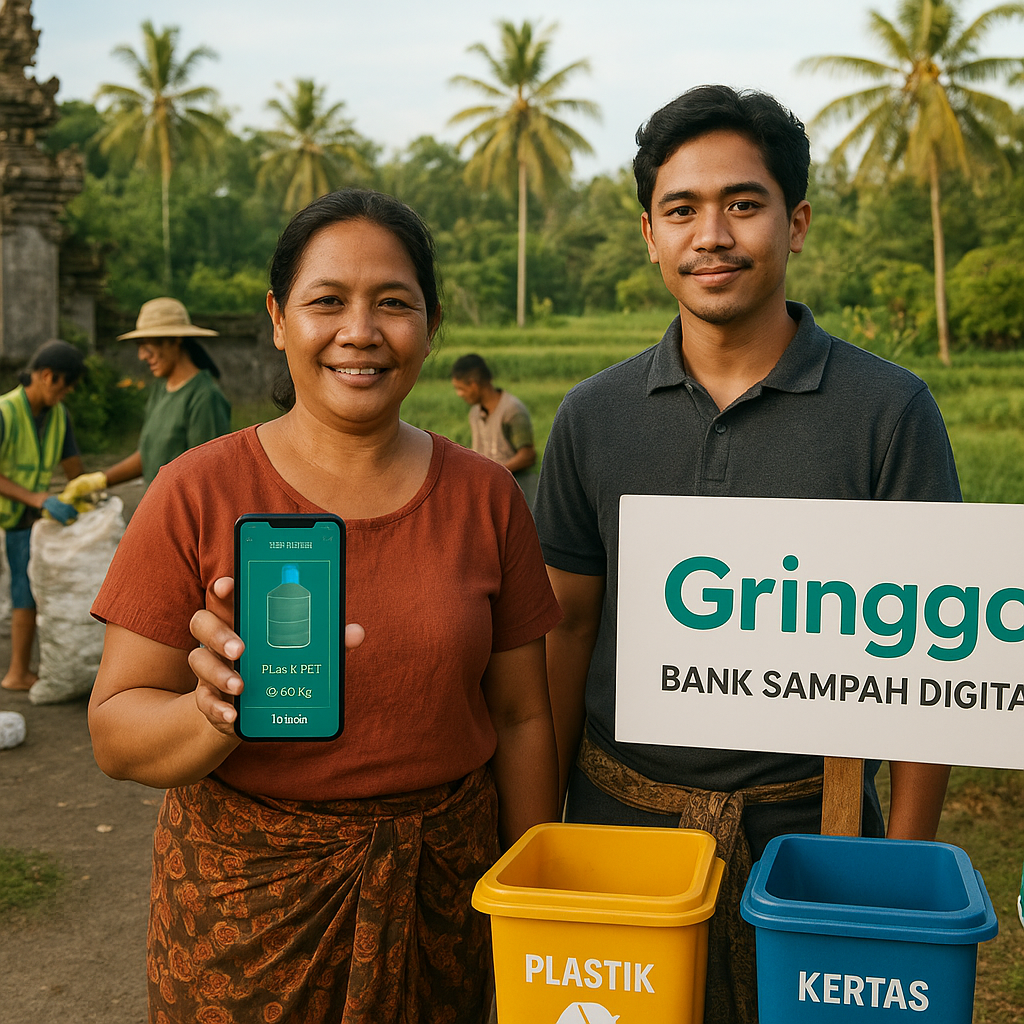 Bank Sampah Digital 'Gringgo': Teknologi AI Tingkatkan Efisiensi Daur Ulang di Bali
