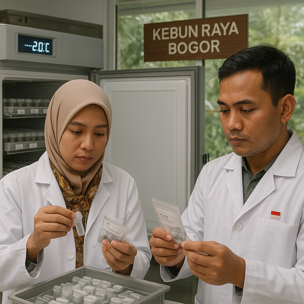 Kebun Raya Bogor Kembangkan Bank Benih untuk Konservasi Keanekaragaman Hayati