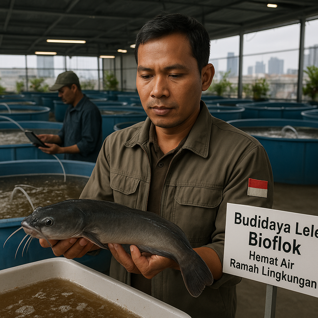 Bioflok dan Budidaya Lele Sistem Tertutup: Revolusi Akuakultur Perkotaan yang Efisien dan Berkelanjutan