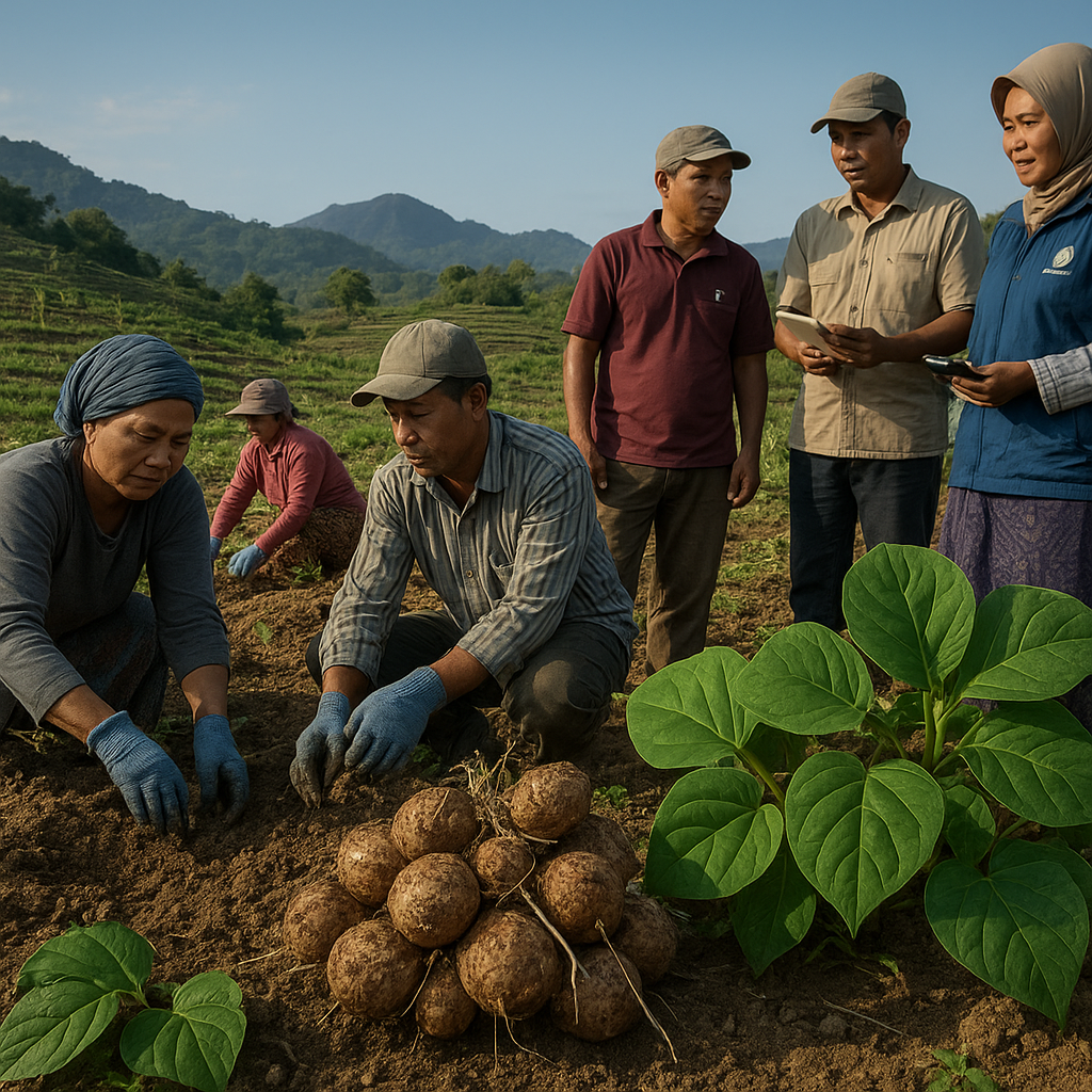 Pengembangan Porang Lombok Utara sebagai Strategi Diversifikasi Pangan dan Ekonomi