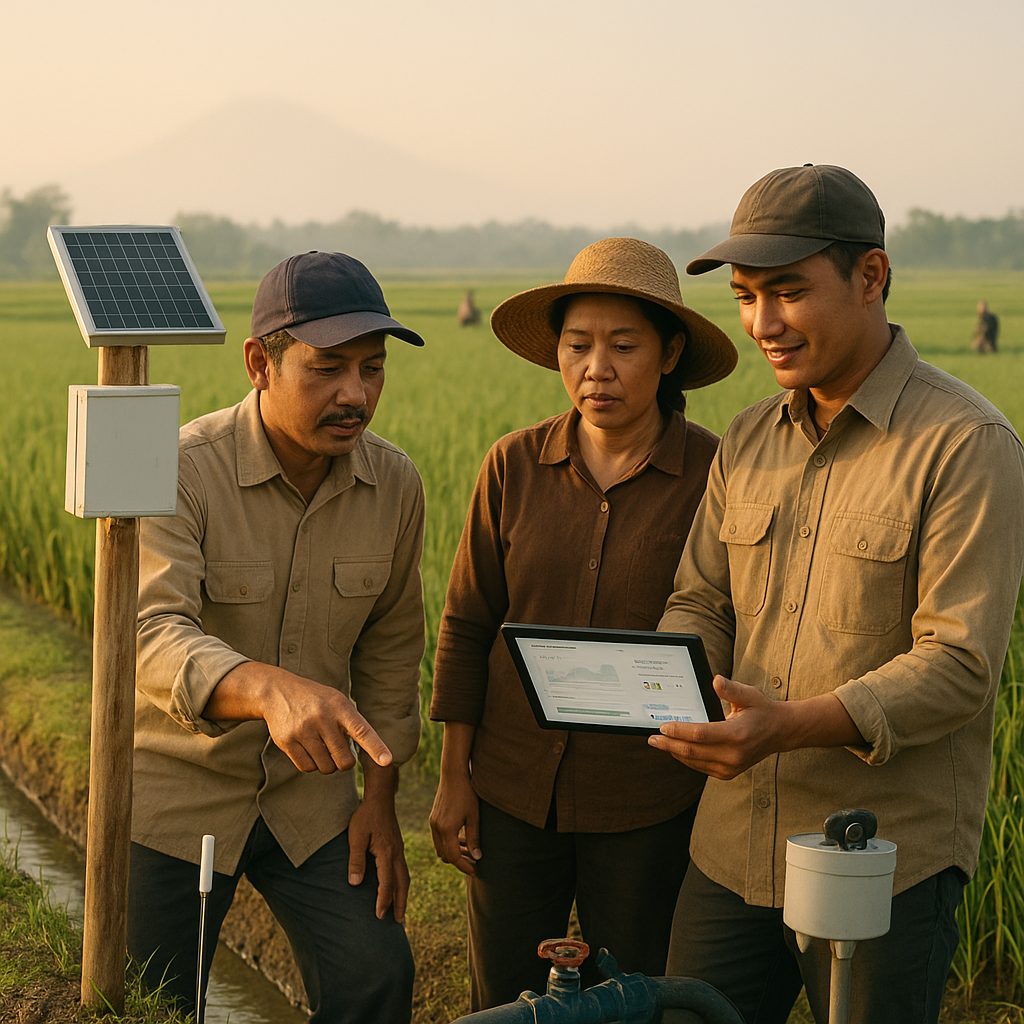 Koperasi Tani di Yogyakarta Adopsi IoT untuk Optimasi Irigasi dan Kurangi Pemakaian Air