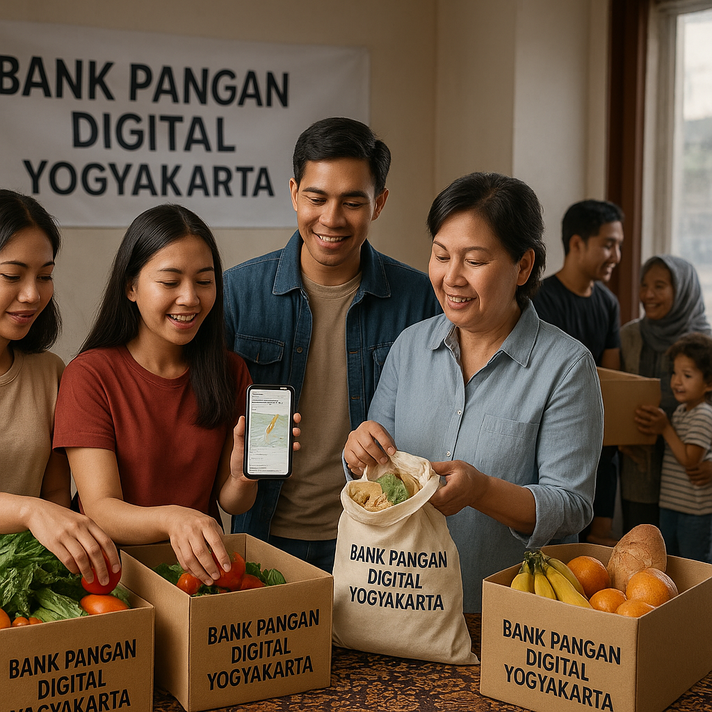 Bank Pangan Digital: Inisiatif Warga Yogya Atasi Food Waste sekaligus Bantu Kelompok Rentan
