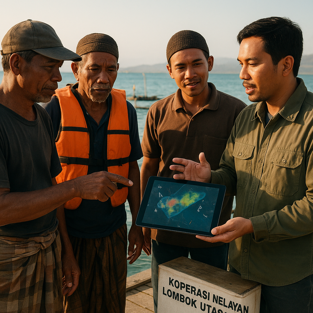 Koperasi Nelayan di Lombok Kembangkan Sistem IoT untuk Prediksi Zona Penangkapan Ikan dan Kurangi Bahan Bakar