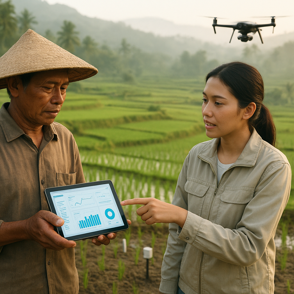 Teknologi AI Meningkatkan Hasil Panen dan Mengurangi Pupuk di Pertanian Presisi Jawa Timur