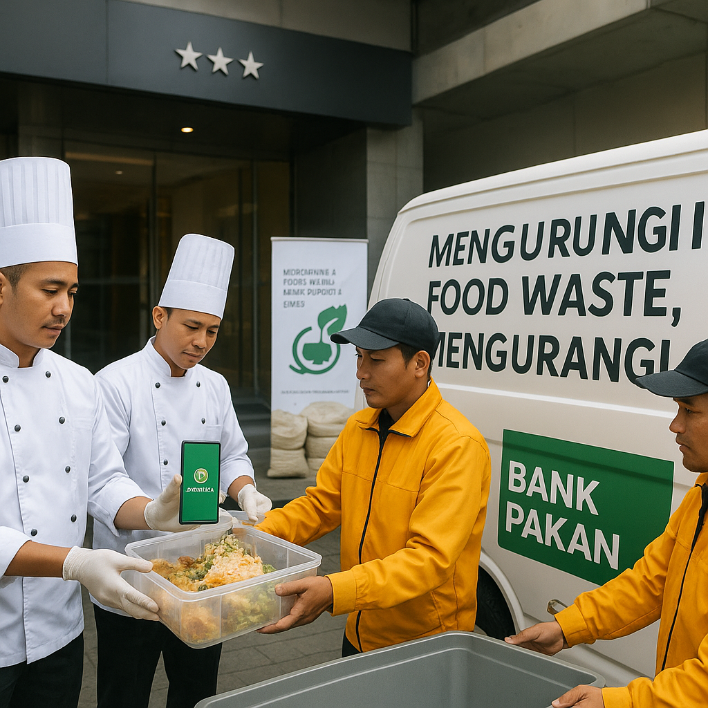 Platform 'FoodRescue' Digital Hubungkan Hotel dengan Bank Pakan untuk Kurangi Sisa Makanan