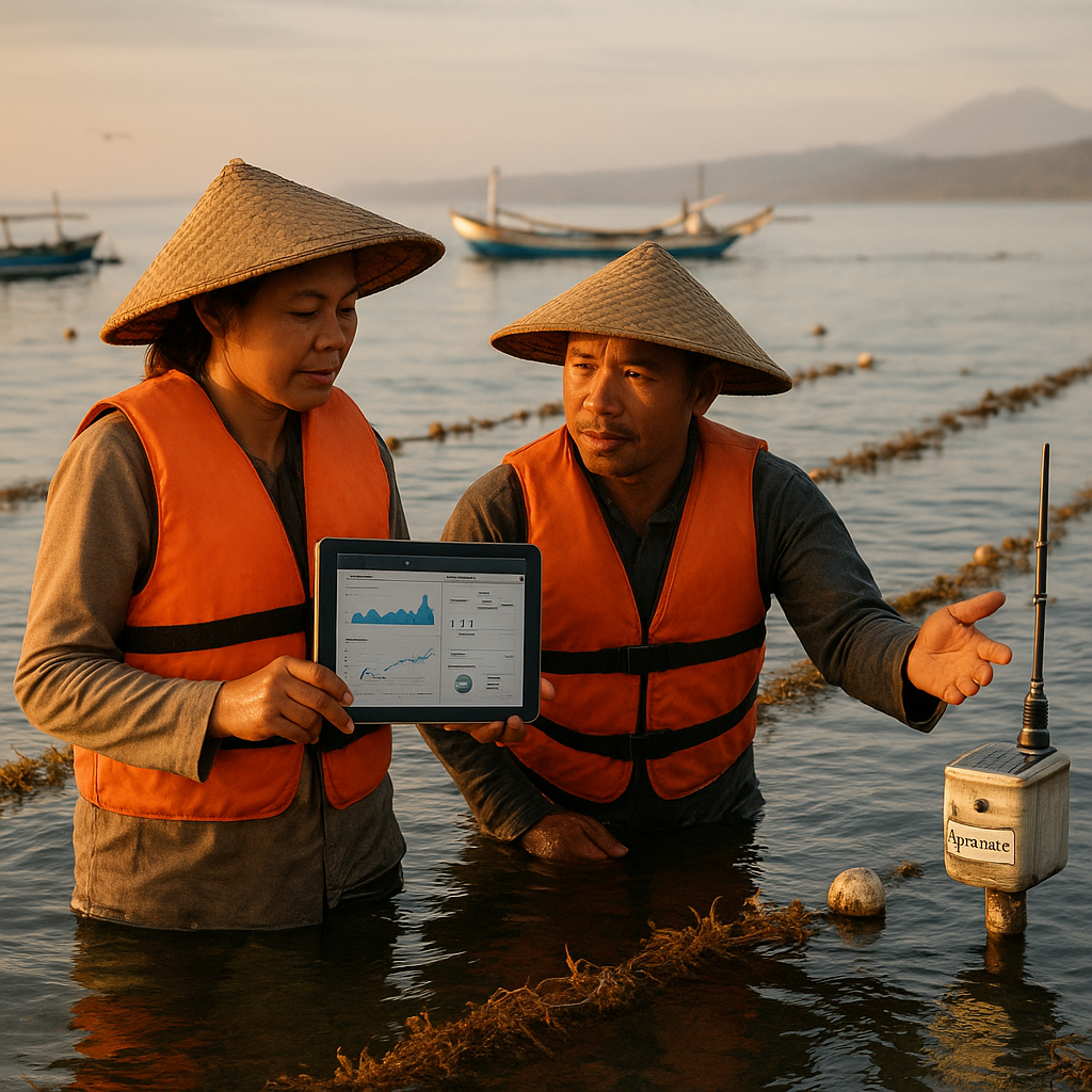 Platform 'Agro-mate' di Lombok: Kombinasi IoT dan AI untuk Optimasi Budidaya Rumput Laut