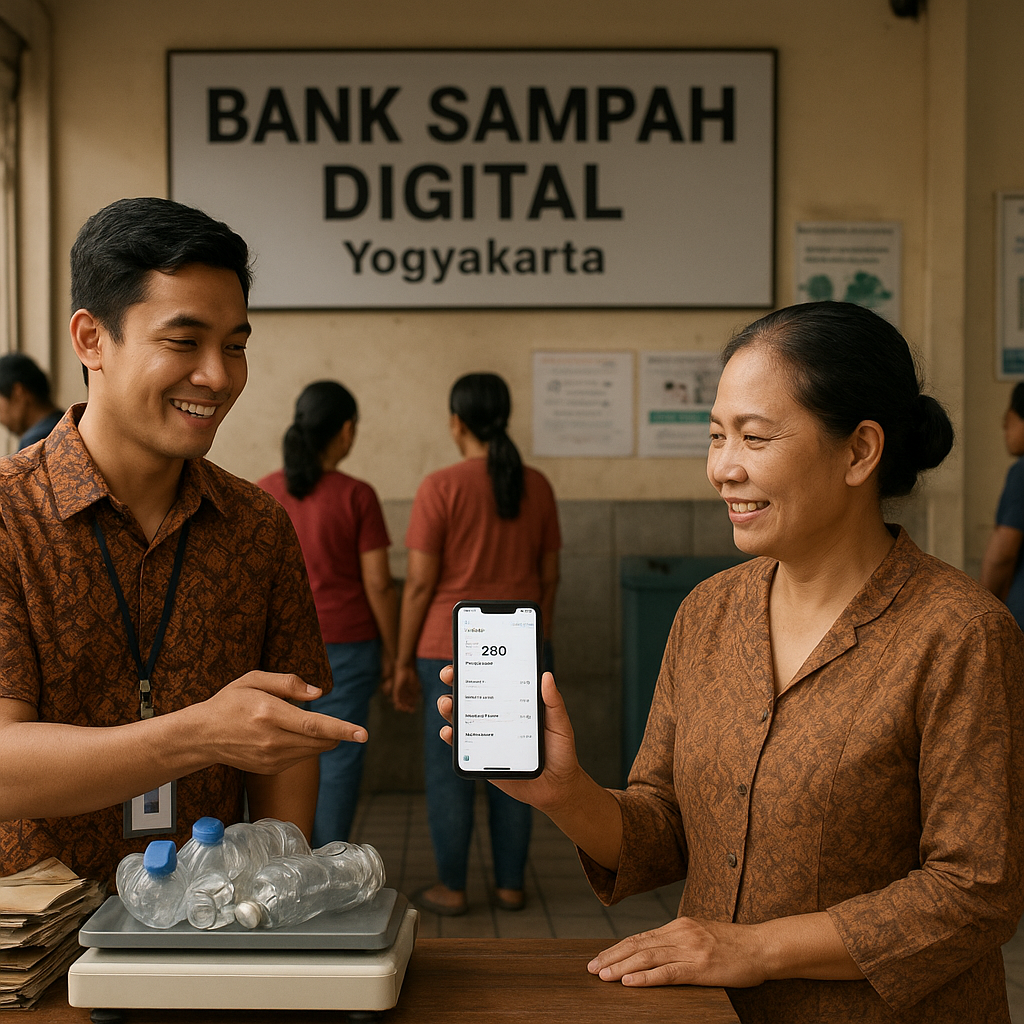 Program Bank Sampah Digital: Meningkatkan Efisiensi Pengelolaan Limbah di Yogyakarta