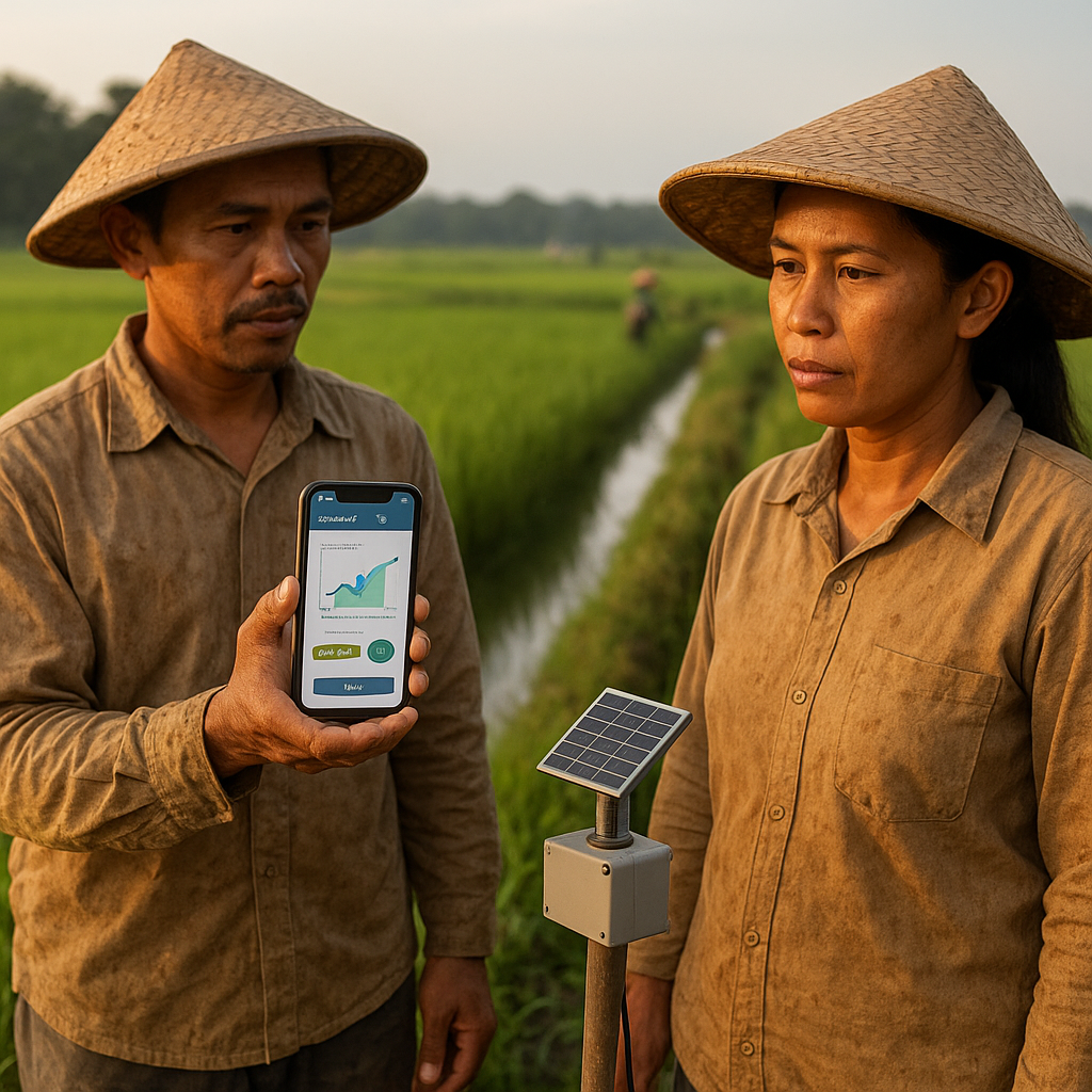 Implementasi Sistem IoT untuk Optimasi Irigasi di Lahan Pertanian Tegal