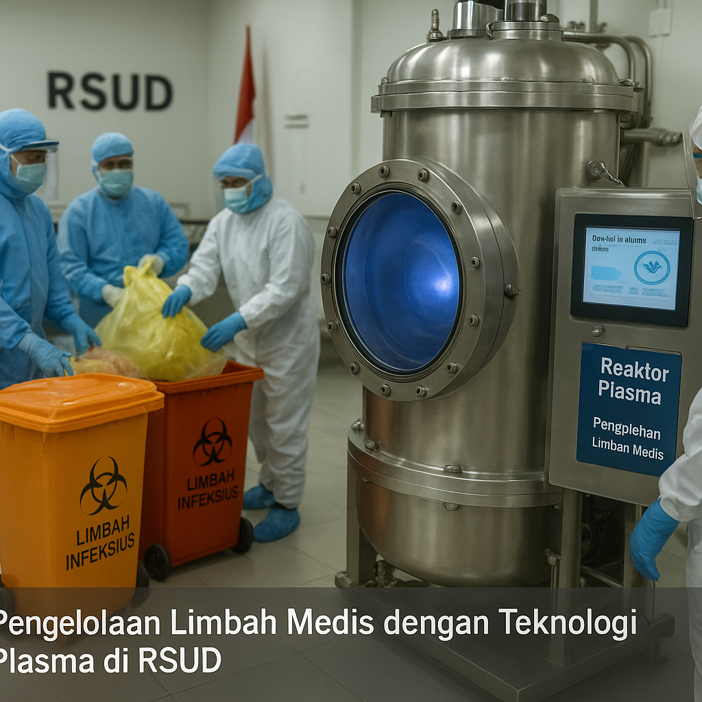Pengelolaan Limbah Medis dengan Teknologi Plasma di RSUD