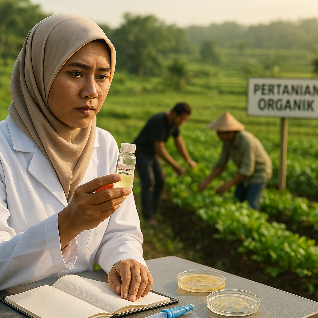 Pengembangan Bio-Pestisida dari Mikroba Lokal untuk Pertanian Organik