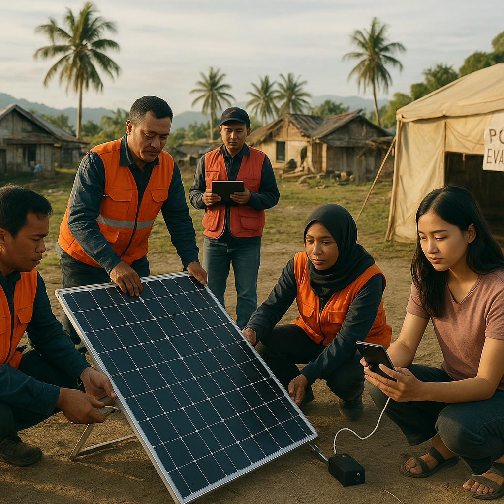 Panel Solar Portable untuk Energi di Daerah Terpencil dan Bencana