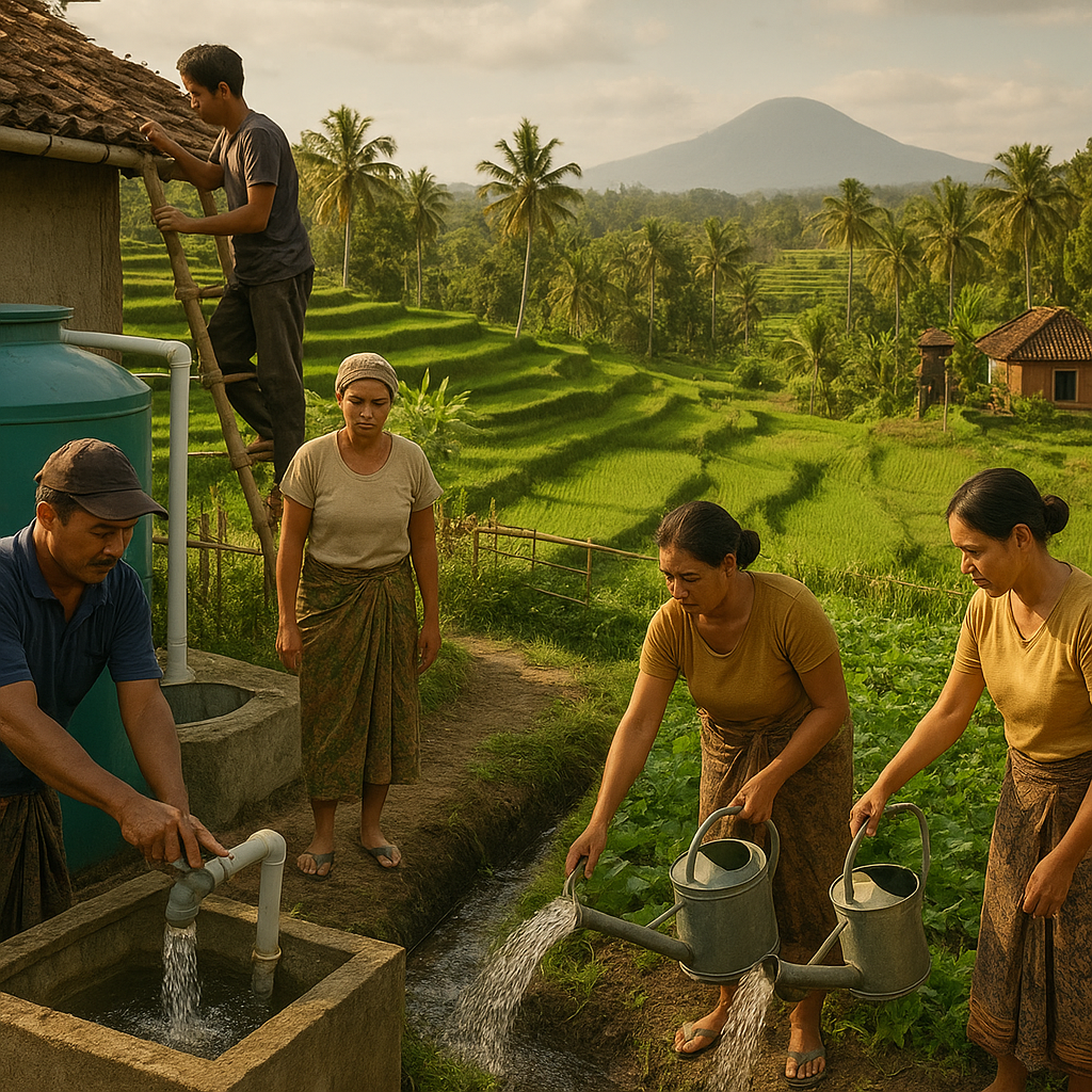 Komunitas di Bali Ciptakan Sistem 'Water Banking' untuk Atasi Krisis Air Bersih di Musim Kemarau