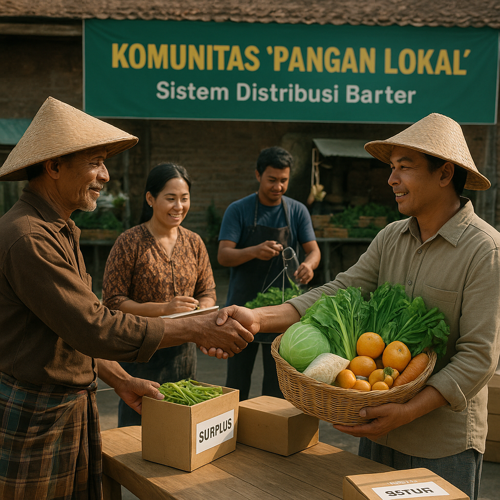 Komunitas 'Pangan Lokal' Bangun Sistem Distribusi Barter untuk Mengurangi Food Waste dan Meningkatkan Akses Pangan