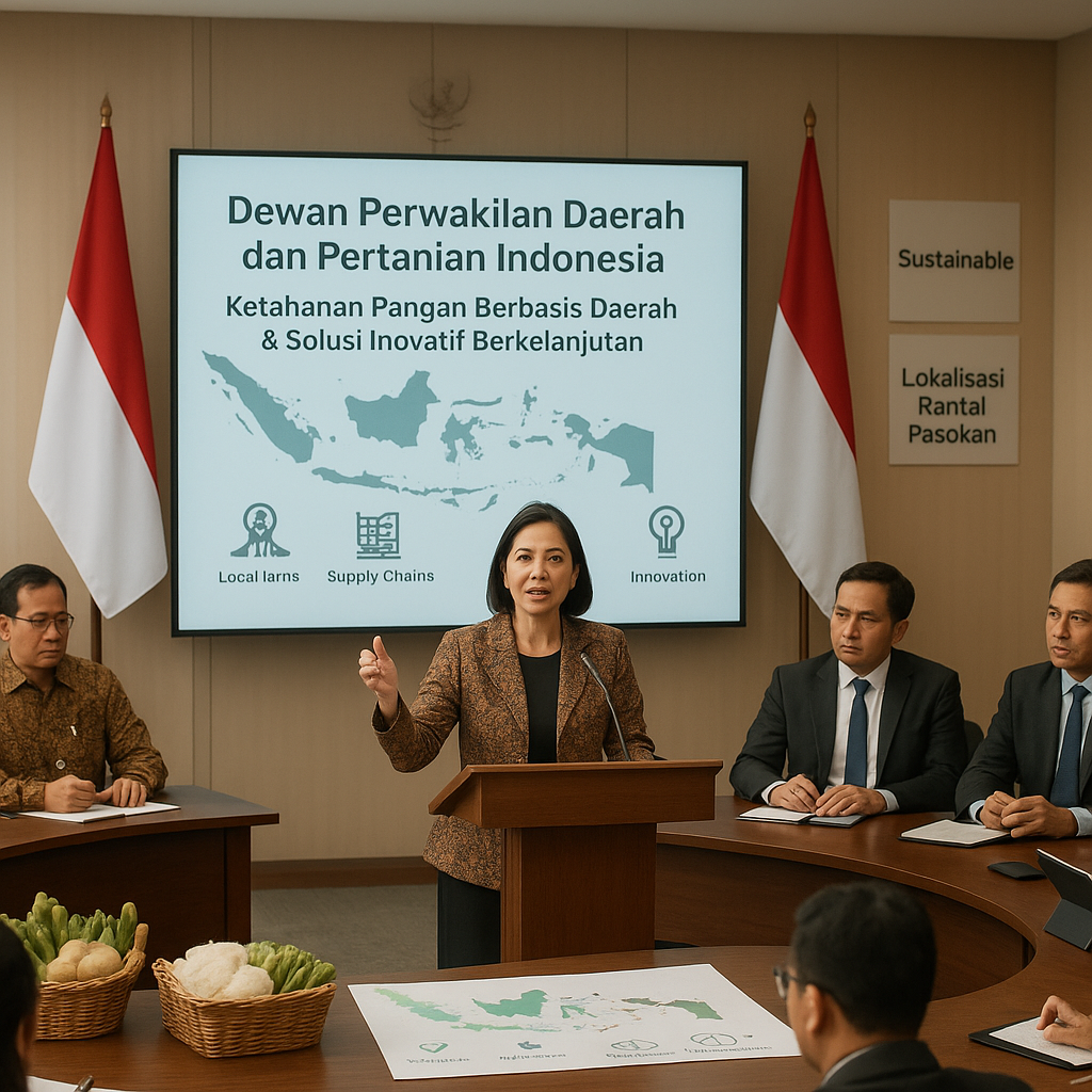 Dewan Perwakilan Daerah dan Pertanian Indonesia