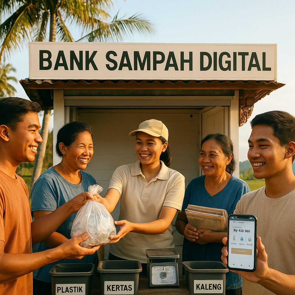 Program 'Bank Sampah Digital' Meningkatkan Pengelolaan Limbah dan Nilai Ekonomi di Bali