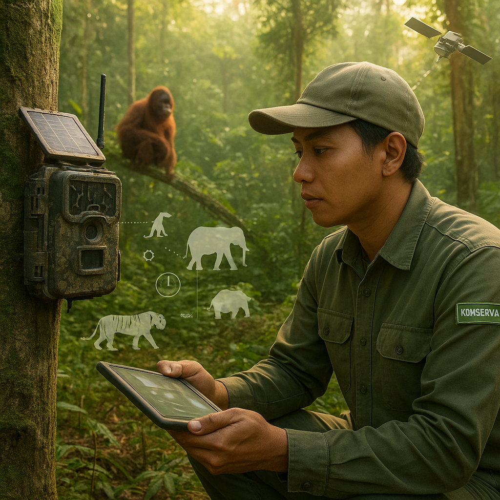 Konservasi Spesies Liar Leuser dengan Sensor AI dan Fotografi Jarak Jauh