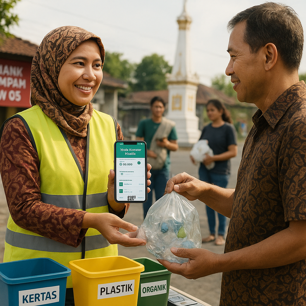 Bank Sampah Digital: Aplikasi untuk Meningkatkan Partisipasi dan Efisiensi Pengelolaan Sampah di Yogyakarta