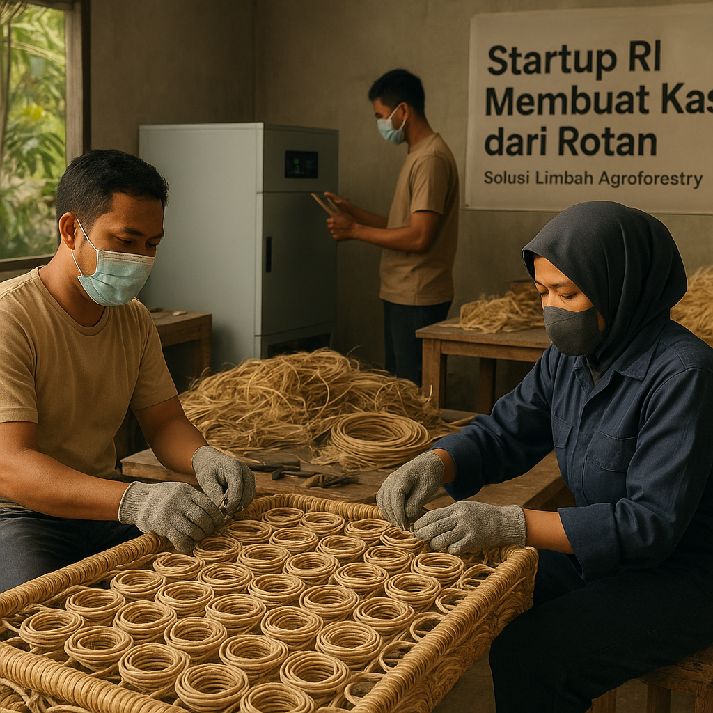 Startup RI Membuat Kasur dari Rotan, Solusi Limbah Agroforestry yang Berguna