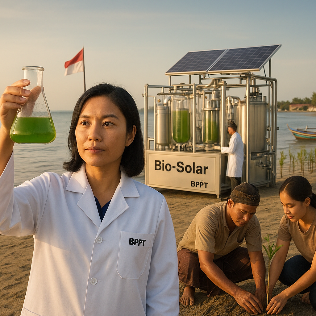 Teknologi Bio-Solar dari Alga Laut: Inovasi BPPT untuk Energi Bersih dan Restorasi Pesisir