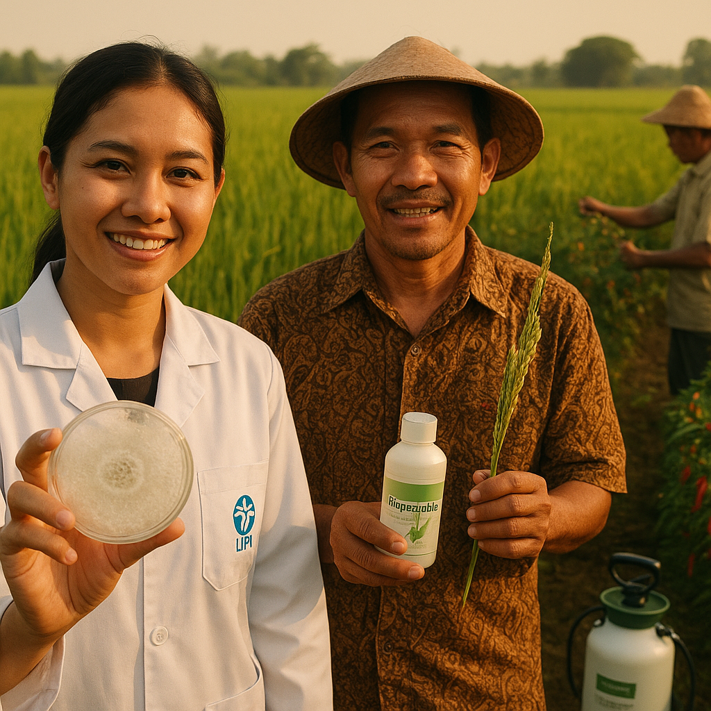 Biopestisida dari Cendawan Endofit Asli Indonesia untuk Tanaman Padi dan Cabai