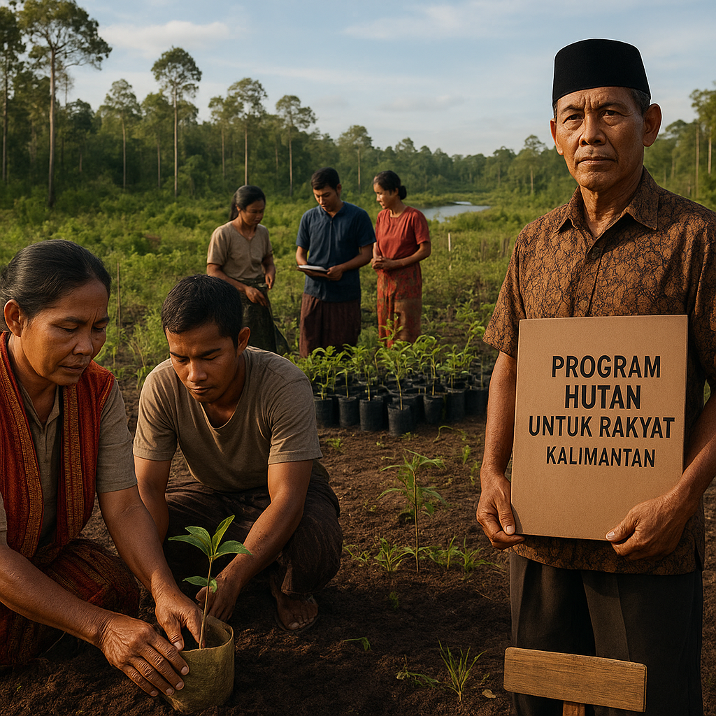 Program "Hutan Untuk Rakyat" di Kalimantan: Restorasi Ekosistem dengan Paradigma Kesejahteraan Masyarakat Adat