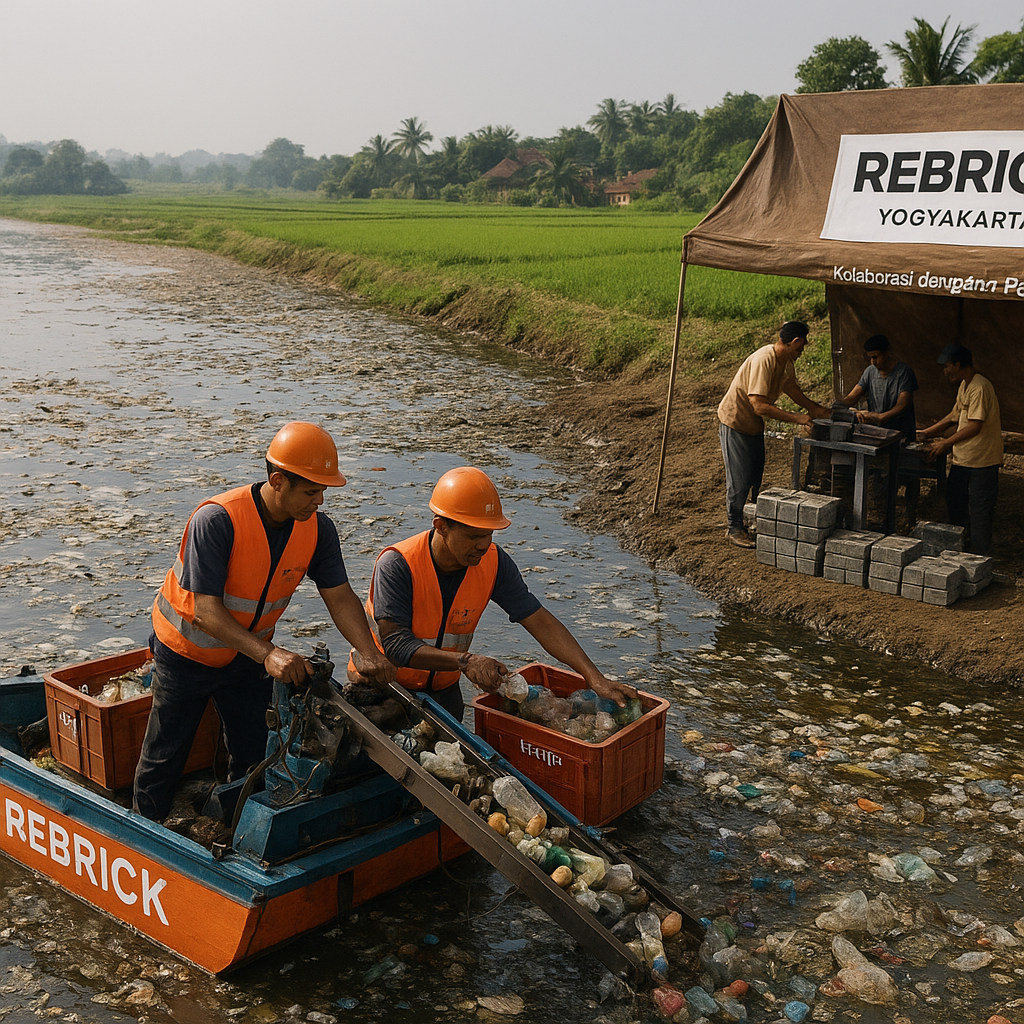 Waduk Berkerak Plastik: Startup Indonesia Ubah Sampah Jadi Sumber Air Irigasi Pertanian