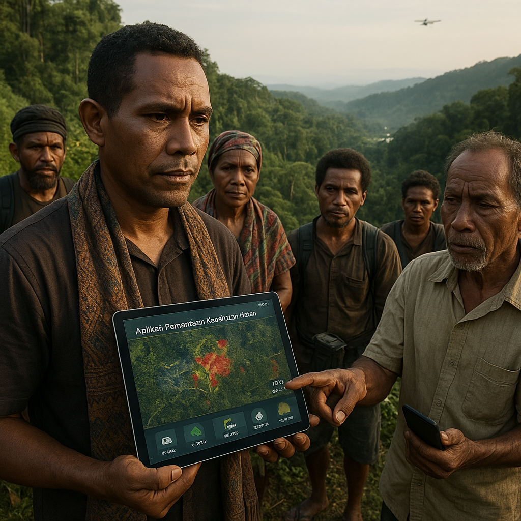 Aplikasi Pemantauan Kesehatan Hutan berbasis Citizen Science dan Satellite Imagery untuk Komunitas Adat